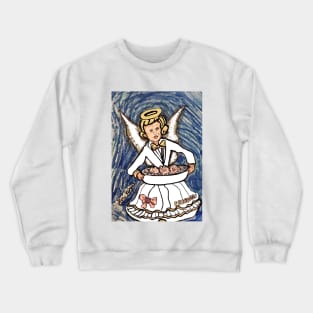 Porcelain Angel Crewneck Sweatshirt